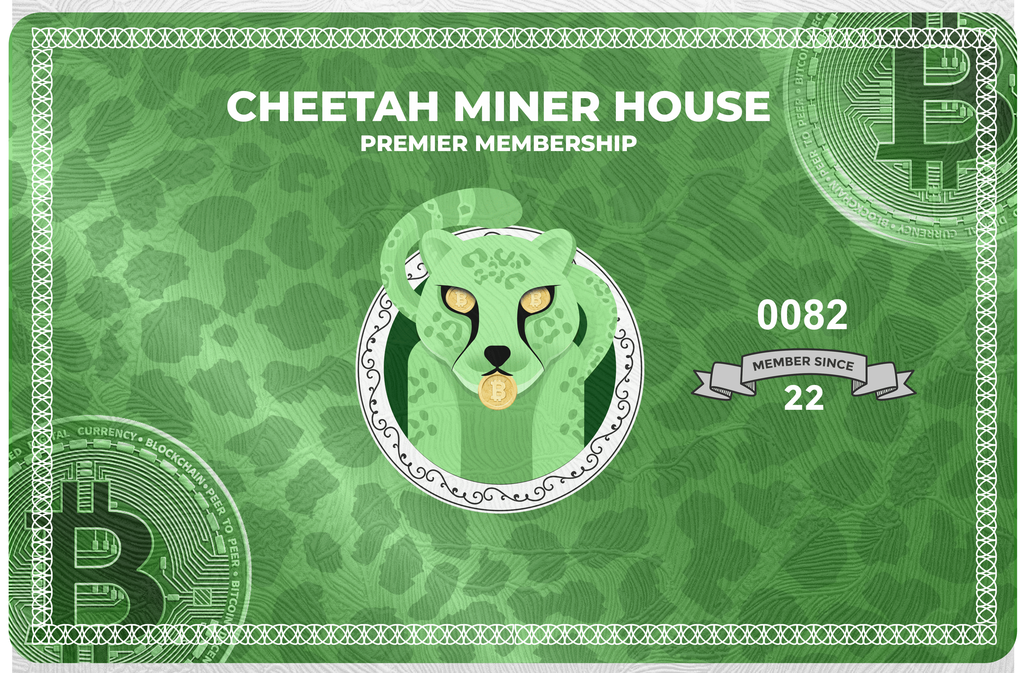 Cheetah Miner House Premier NFT